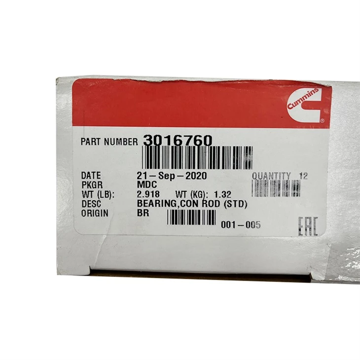 Cummins 5.9 Camshaft Crankshaft Thrust Bearings 3016760 suppliers